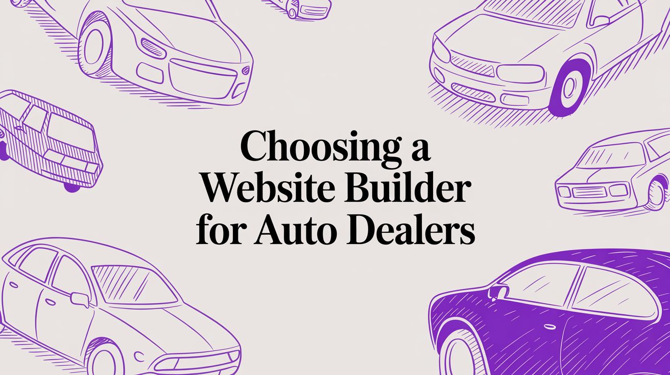 Choosing a Website Builder for Auto Dealers