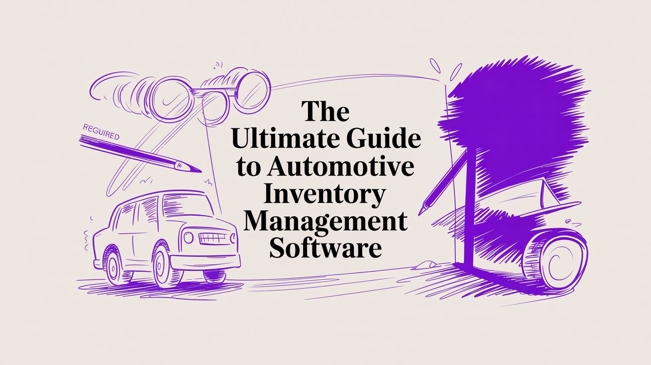 The Ultimate Guide to Automotive Inventory Management Software