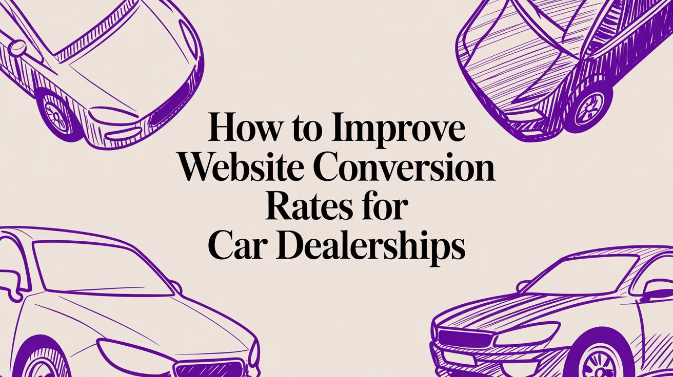 How to Improve Website Conversion Rates for Car Dealerships
