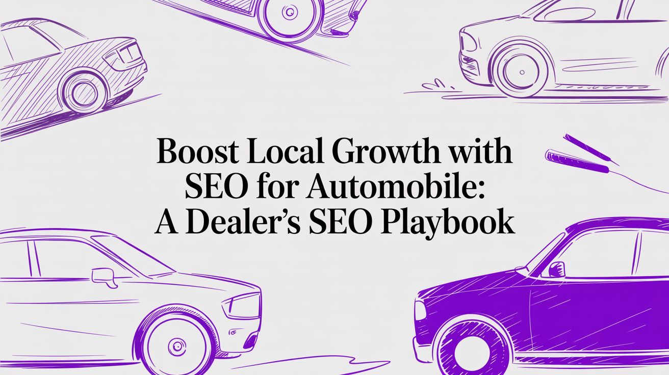 Boost Local Growth with seo for automobile: A Dealer’s SEO Playbook