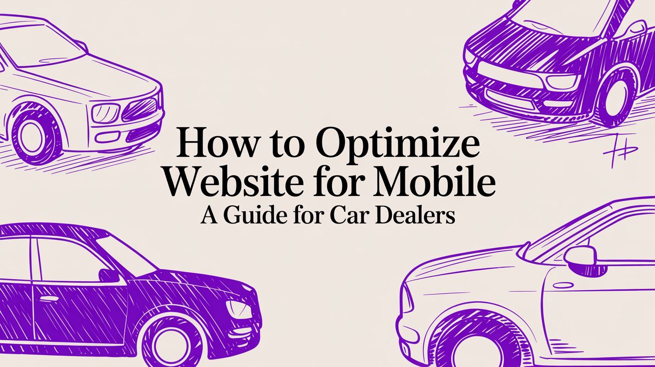 How to Optimize Website for Mobile a Guide for Car Dealers