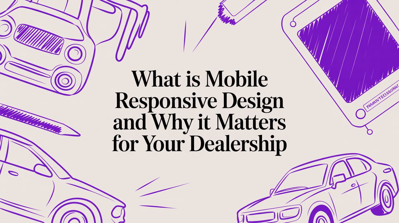 What Is Mobile Responsive Design and Why It Matters for Your Dealership